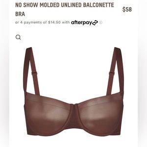 SKIMS Bra and Thong set, NEW!